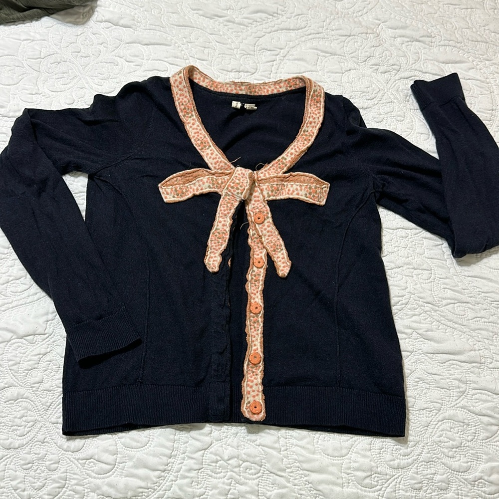 Navy sweater